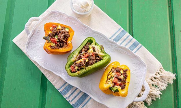 Taco Stuffed Florida Bell Peppers, They’re Positively Delicious