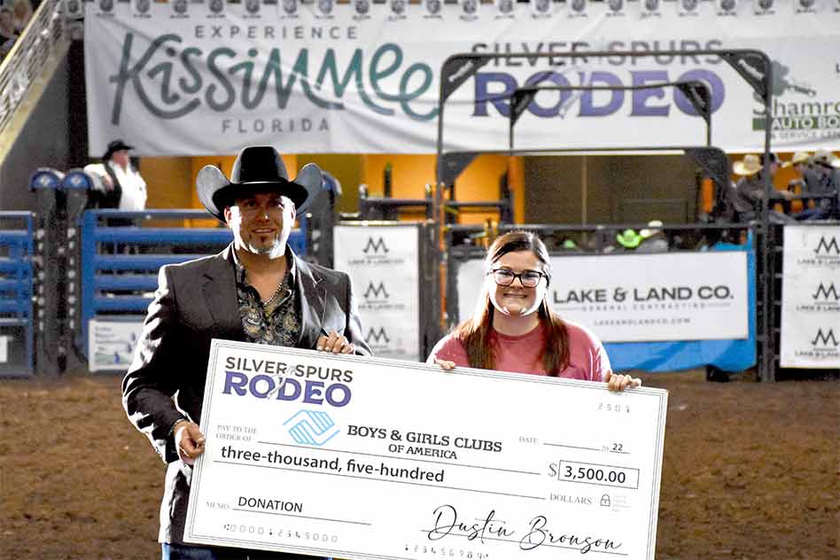 Silver Spurs Riding Club Donates $3,500 to Boys and Girls Club of Central Florida, St. Cloud Branch