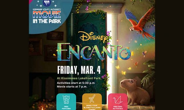 KUA’s FREE Movie in the Park Series to feature “Encanto” Friday March 4