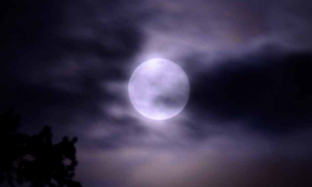 Look up… it’s February’s snow moon lighting up the sky