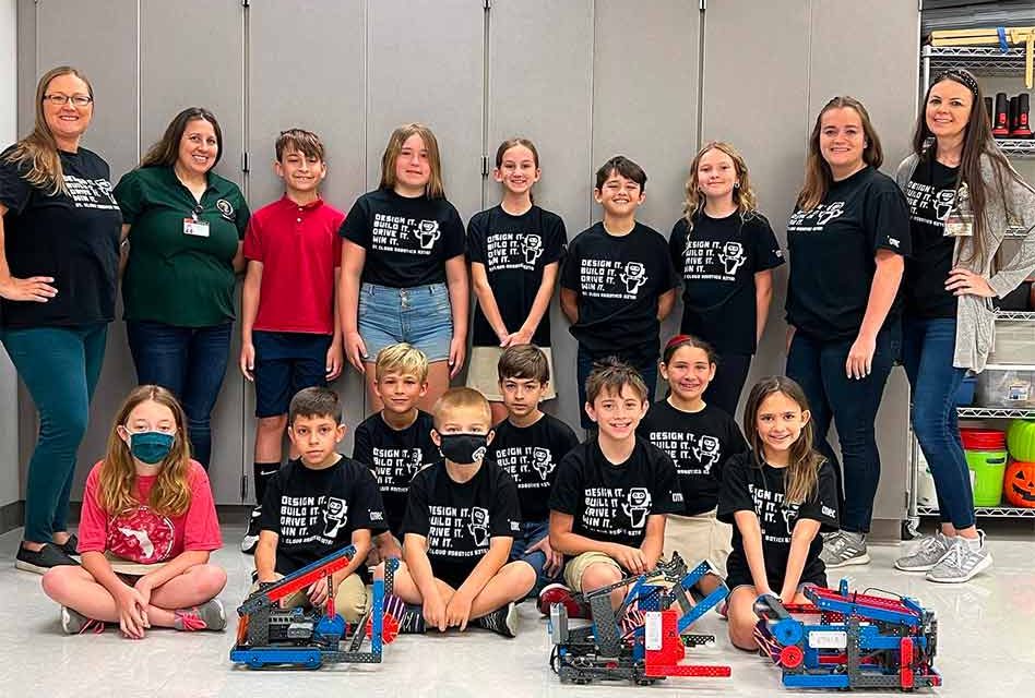 St. Cloud Elementary School Robotics team to compete in Vex Robotics World Competition in Dallas in May
