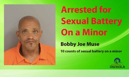 Osceola Deputies Arrest Man on 10 counts of sexual battery on a child