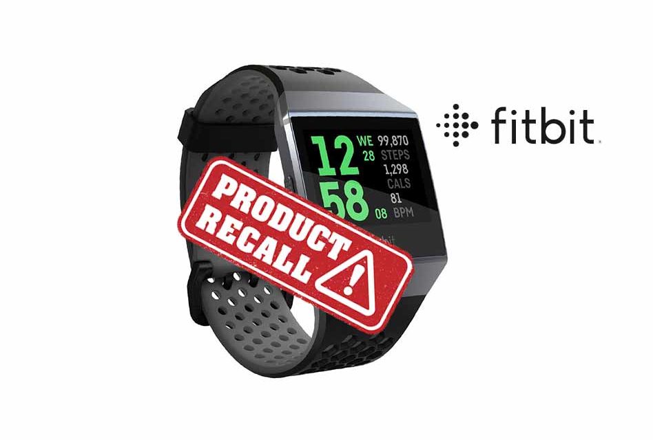 Fitbit recalls more than 1 million smart watches over a burn hazard