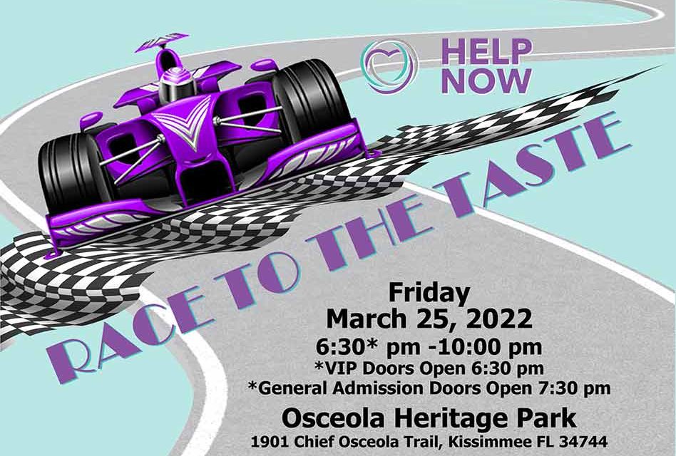 Help Now of Osceola’s Race to the Taste Fundraiser, Increasing domestic violence awareness
