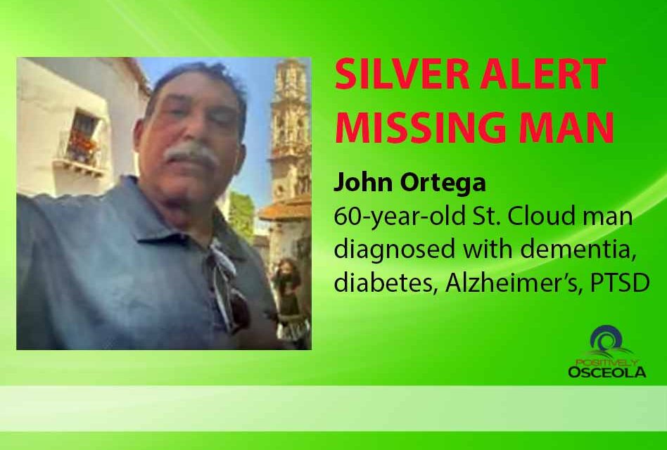 Florida Silver Alert issued for 60-year-old missing, endangered St. Cloud man, police say