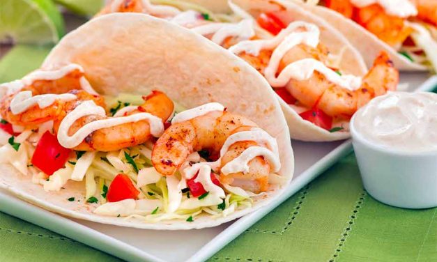 Florida Shrimp Tacos with Cabbage, They’re Positively Delicious!