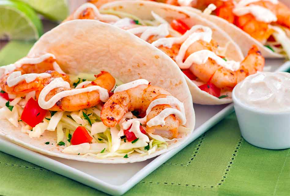 Florida Shrimp Tacos with Cabbage, They’re Positively Delicious!