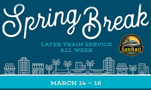 Sit back, stay later, and let SunRail do the driving during Spring Break Week!