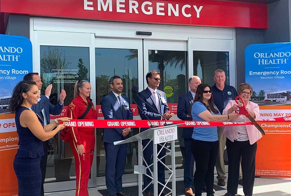 Orlando Health opens new 24/7 free-standing emergency room at Reunion Village near Four Corners area