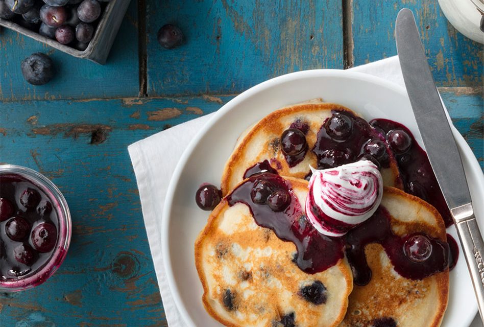 Florida Blueberry Pancakes, They’re Positively Delicious!
