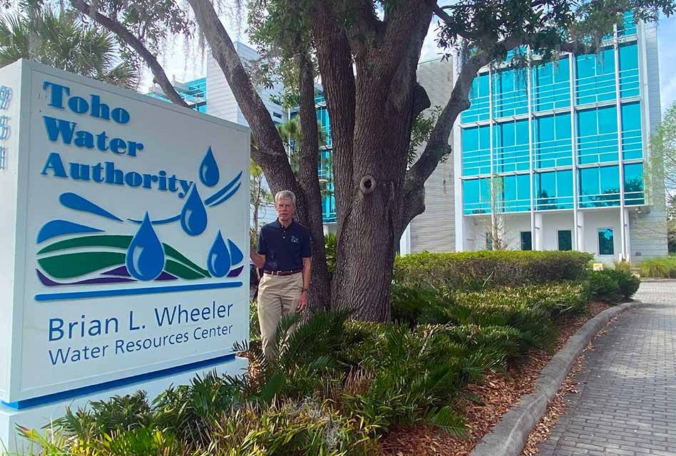 Toho Water Dedicates Administration Building to Founding Executive Director, Brian L. Wheeler
