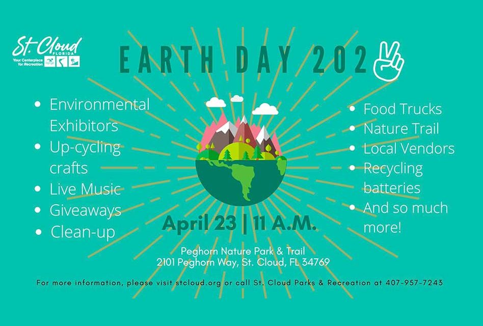 St. Cloud to Host Earth Day Celebration Saturday at Peghorn Nature Park