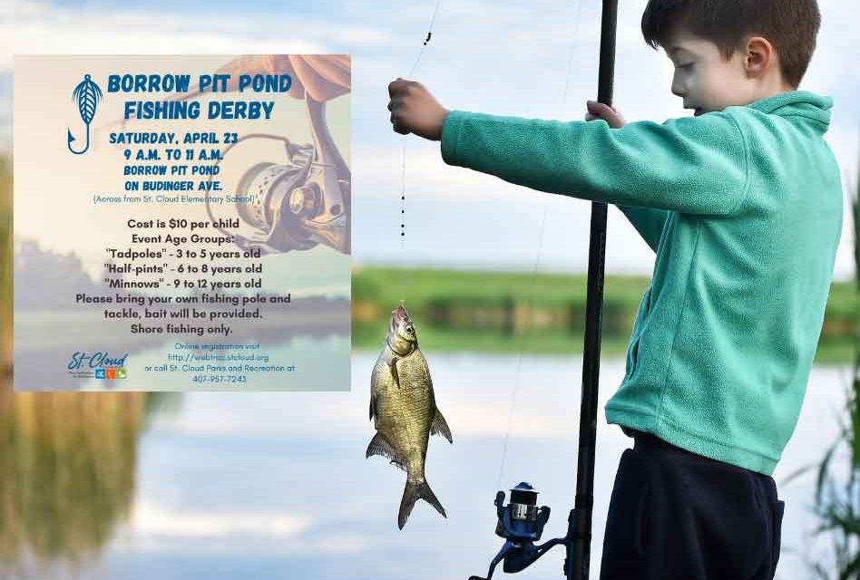 City of St. Cloud to host Borrow Pit Pond Fishing Derby April 23