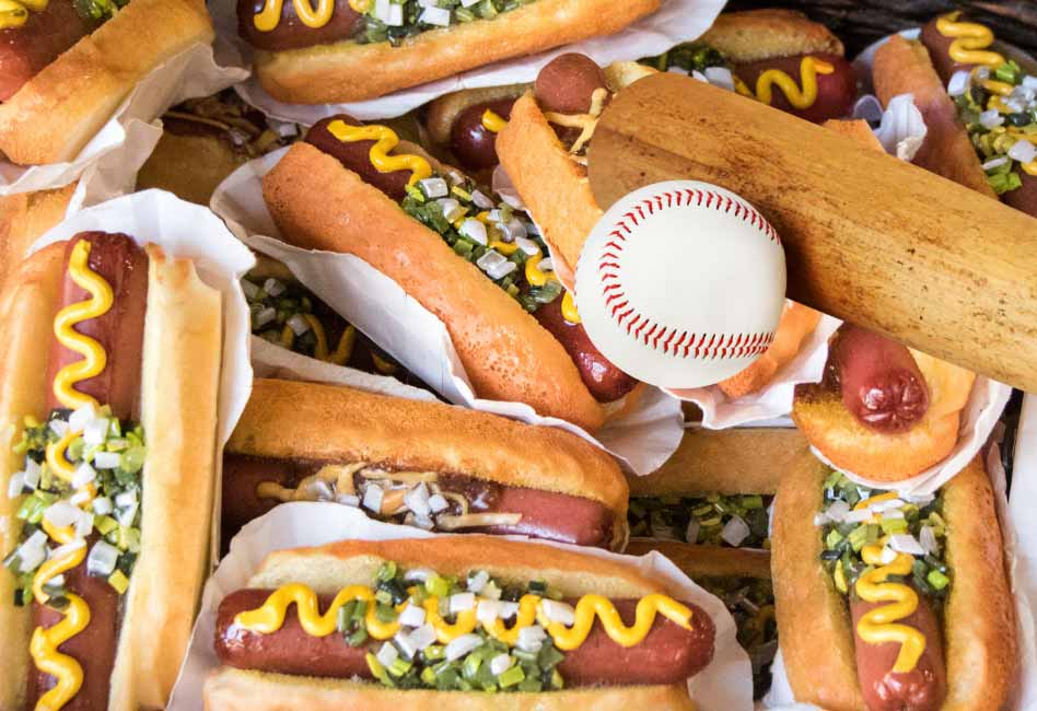 kurve Botanik Pædagogik Major League Baseball fans will consume 19.1 million hot dogs and nearly  five million sausages at games this season