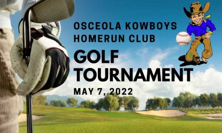 Osceola Kowboys “Home Run Club” to host Osceola Baseball Golf Tournament May 7