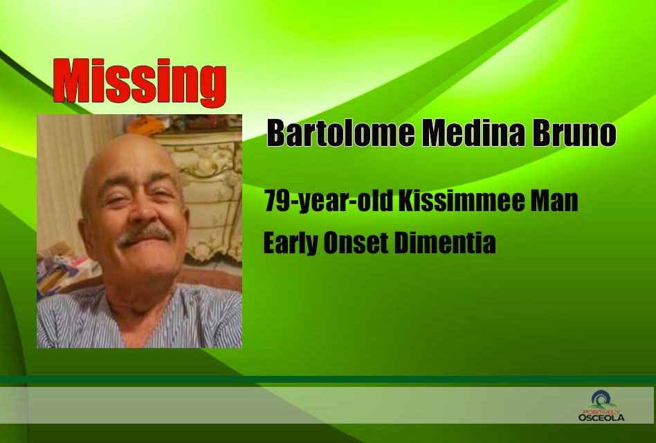 Osceola Deputies looking for 79-year-old Kissimmee man with early onset dementia, missing since Sunday