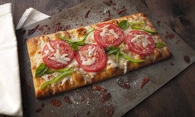 Florida Flatbread with Tomatoes and Sweet Peppers, it’s Positively Delicious!