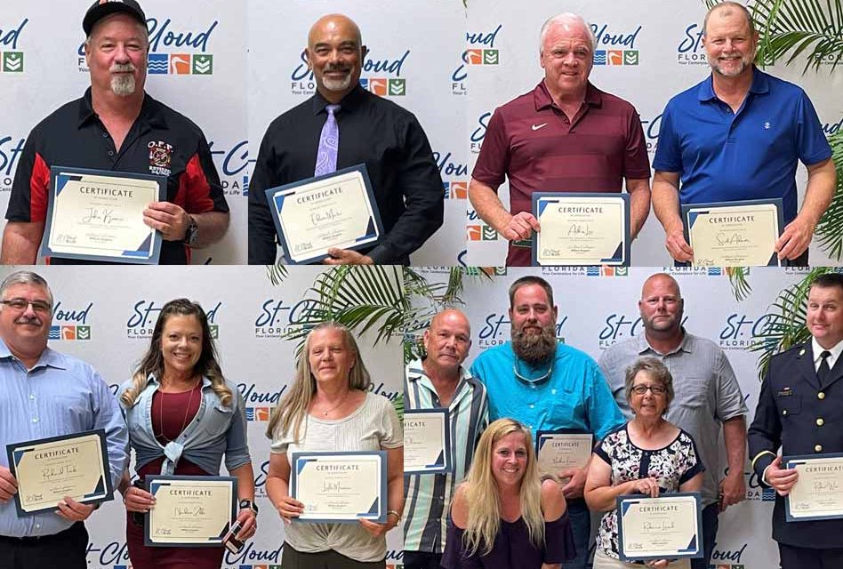 City of St. Cloud Celebrates Employees’ Commitment in Service Awards Recognition