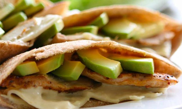 Florida Chicken, Avocado and Swiss Wrap