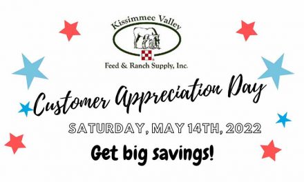 Kissimmee Valley Feed to say thank you during 2022 customer appreciation events on Saturday