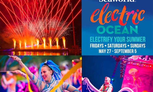 Electric Ocean Returns to SeaWorld beginning May 25 to Light up the night and more