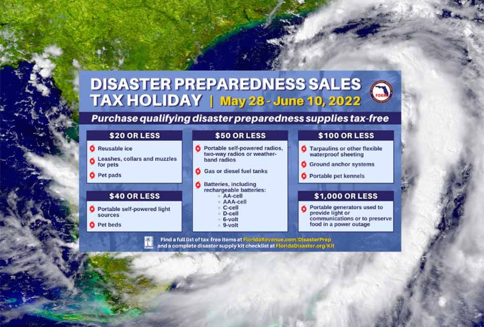 There’s still time to save on hurricane prep with the Disaster Preparedness Sales Tax Holiday thru Friday June 10