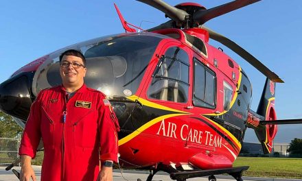 Orlando Health Air Care Team’s Miles Morgan recognized with 2022 Liberty Shield Award