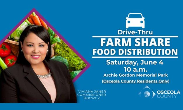 Osceola Commissioner Viviana Janer and Farmshare to host food distribution event Saturday June 4 at 10am