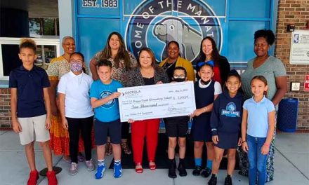 Osceola Commissioner Viviana Janer Presents $2000 Betterment Grant to Boggy Creek Elementary
