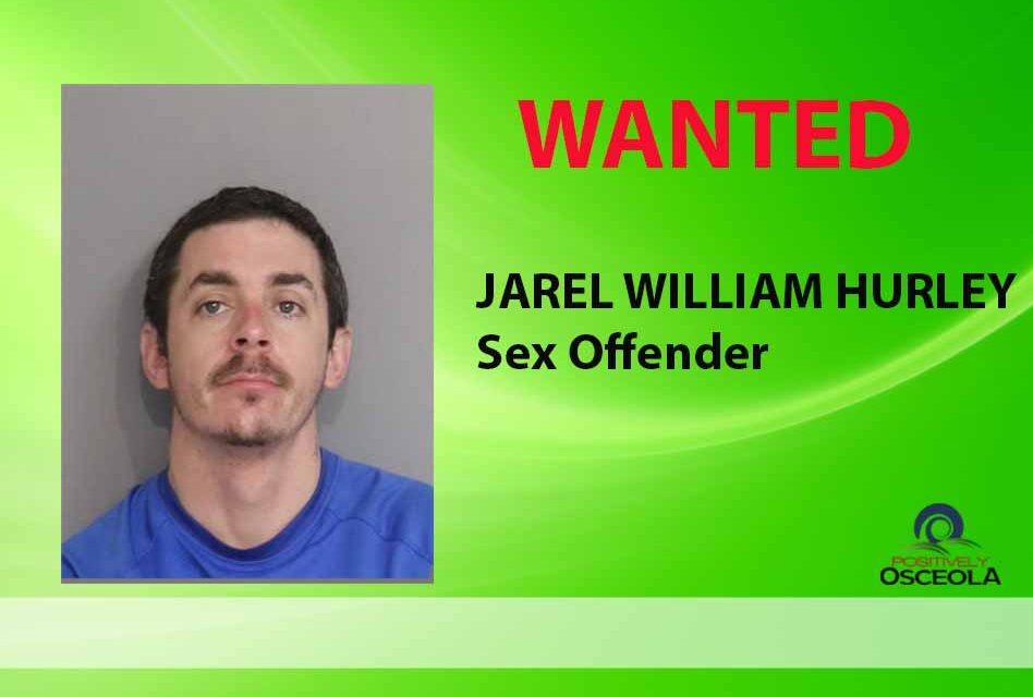 Sheriff’s Office searching for Sex Offender who cut off GPS ankle monitor, now on the run