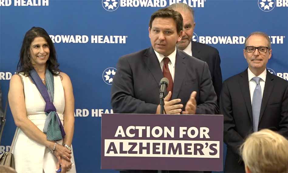Governor Ron DeSantis signs Alzheimer’s education and care bill into law