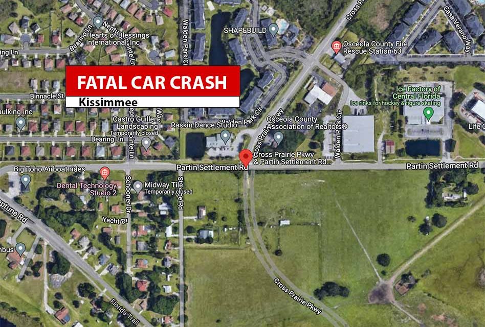 60-year-old St. Cloud man dies in in crash at Partin Settlement and Cross Prairie in Kissimmee