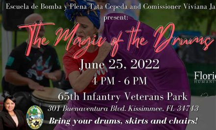 The Magic of the Drums, coming to 65th Infantry Veterans Park this Saturday June 25th at 4pm