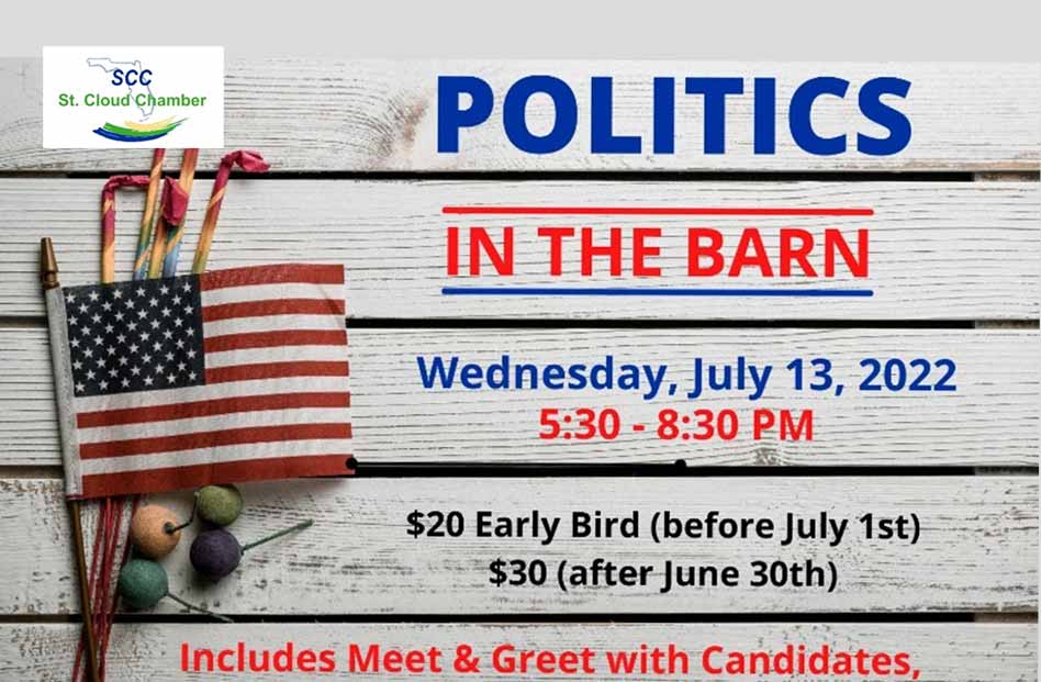 St. Cloud Chamber to host Politics in the Barn event July 13