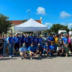Osceola County, Chairman Brandon Arrington and local volunteers work together to provide food for over 600 families in Poinciana area