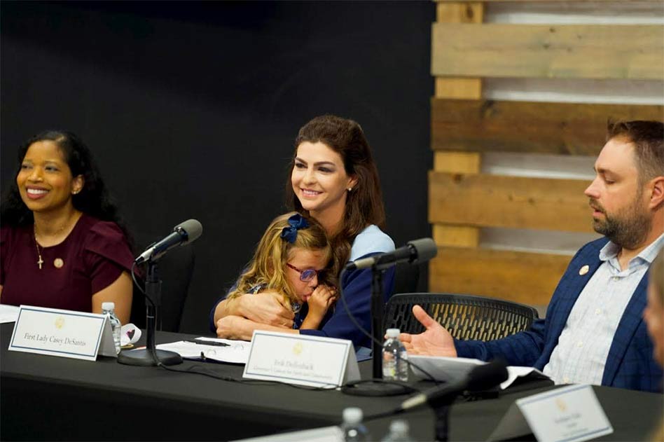 First Lady Casey DeSantis holds discussion to support Florida’s foster and adoptive families