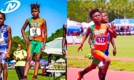 8-year-old Kissimmee Boy Masiah McGee Wins National Championship in 100 and 200 Meters