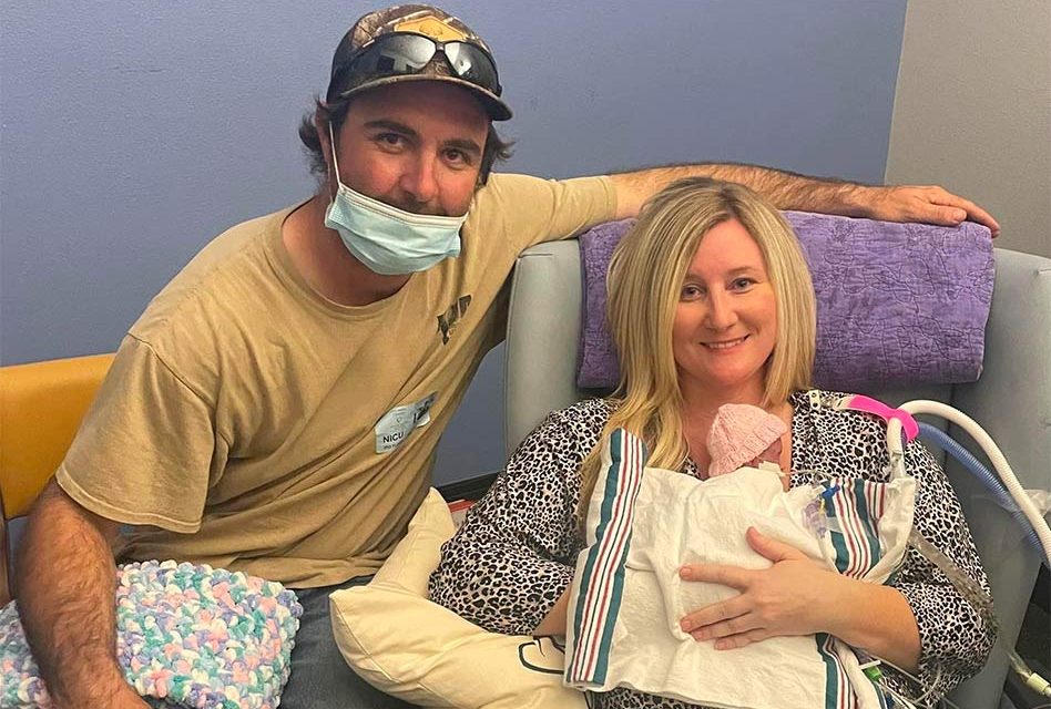 St. Cloud couple ready to bring home “micro preemie” Baby Kinsley from Orlando Health Winnie Palmer Hospital for Women and Babies