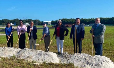 Kissimmee breaks ground on Mach1 Aviation Hangar, will be airport’s largest hangar once completed!