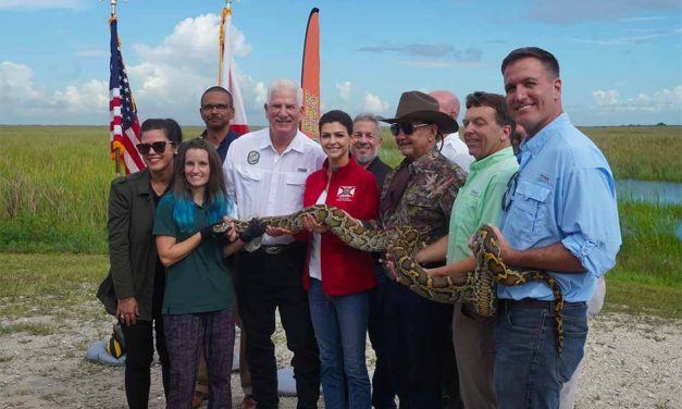 First Lady Casey DeSantis Kicks Off Florida Python Challenge Competition
