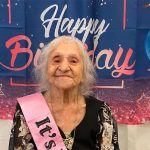 Osceola Council on Aging throws a very special birthday party for 107-year-old Palma Tessier