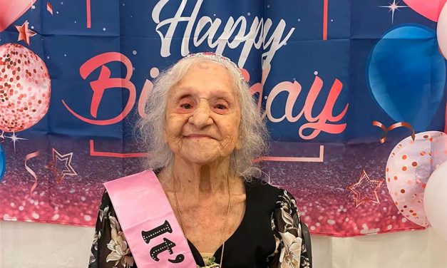 Osceola Council on Aging throws a very special birthday party for 107-year-old Palma Tessier