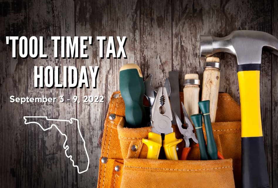 Florida’s first ‘tool time’ sales tax holiday continues through September 9