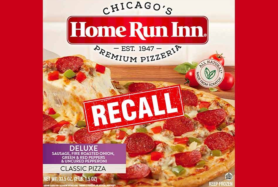 More than 13,000 pounds of frozen meat pizzas being recalled after customers find metal pieces