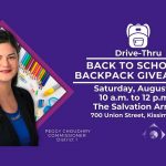 Osceola County, Commissioner Peggy Choudhry, to host drive-up back to school backpack giveaway