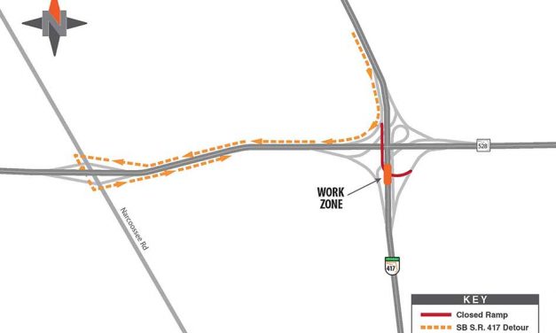CFX announces road and ramp closures on SR 417 Sunday through Thursday