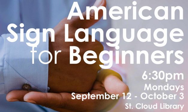 St. Cloud Library to host Free American Sign Language for Beginners Class starting Monday September 12