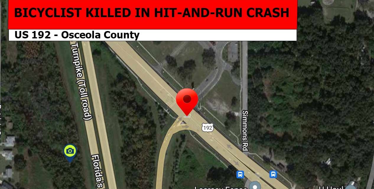 Bicyclist killed in hit-and-run crash Monday morning near St. Cloud, troopers say
