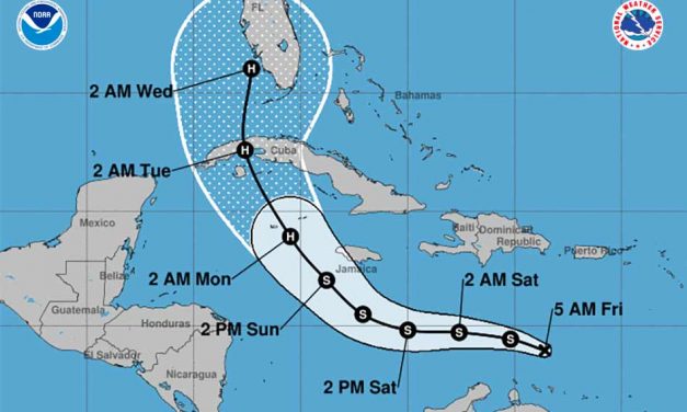 Central Florida Hurricane Threat Possible after Tropical Depression Nine Forms In Caribbean