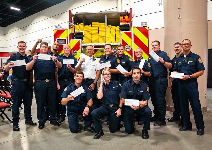 Governor Ron DeSantis Presents Recognition Payments for Florida’s First Responders